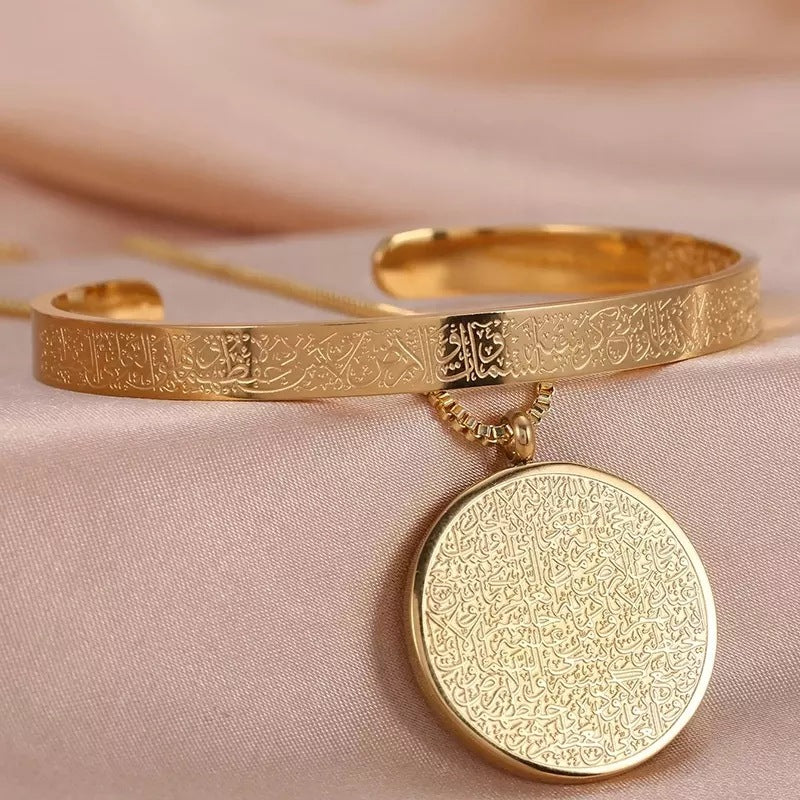Disc Necklace Bracelet