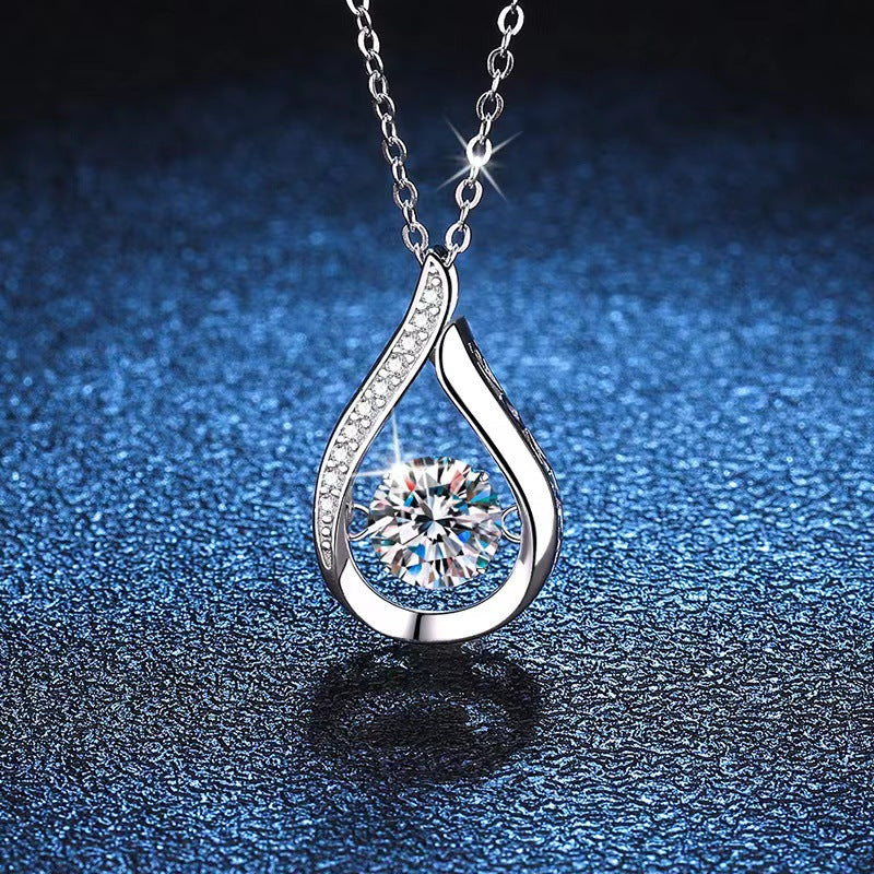 Drop Diamond Necklace