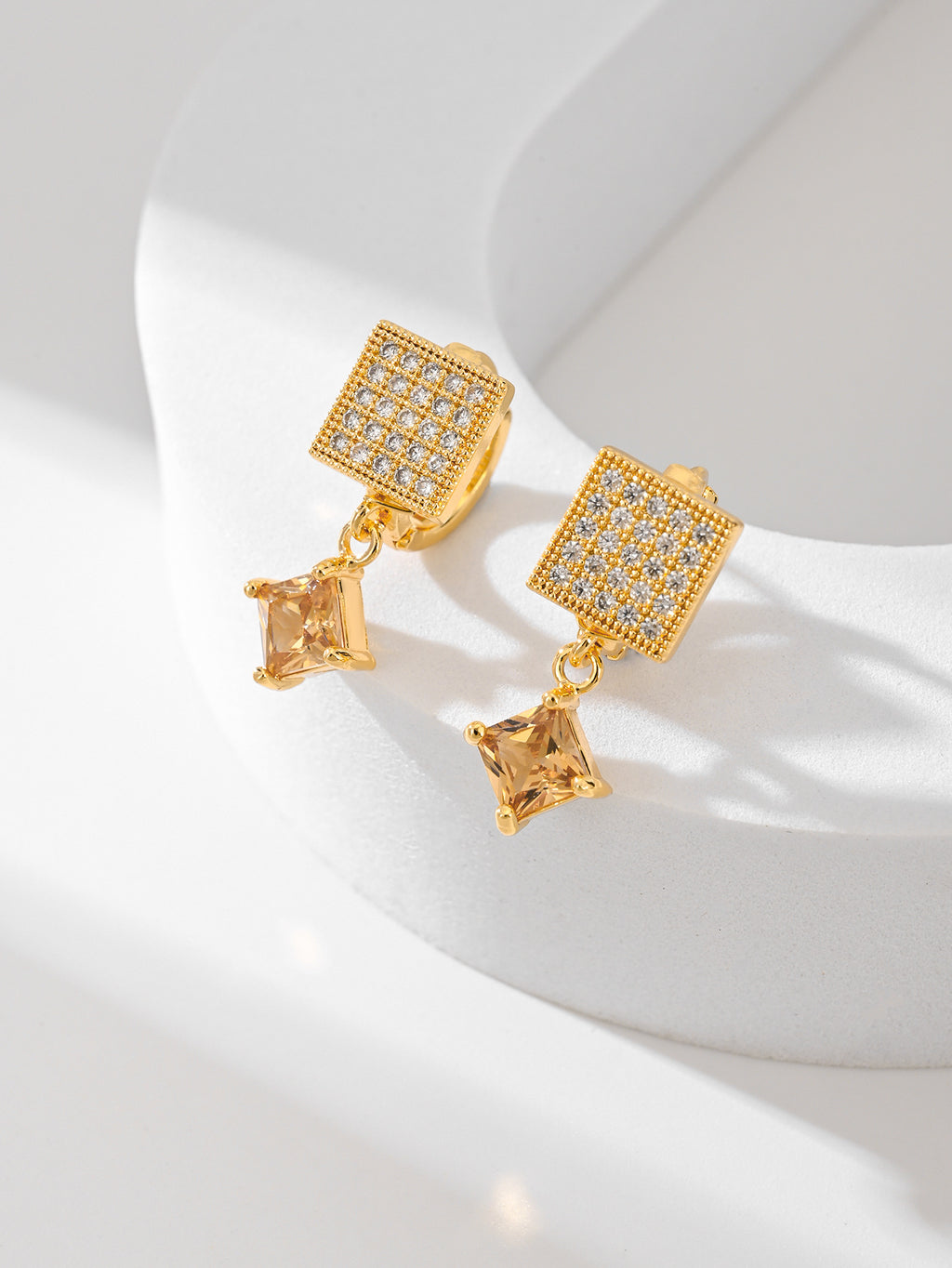 Square Fashion Earrings