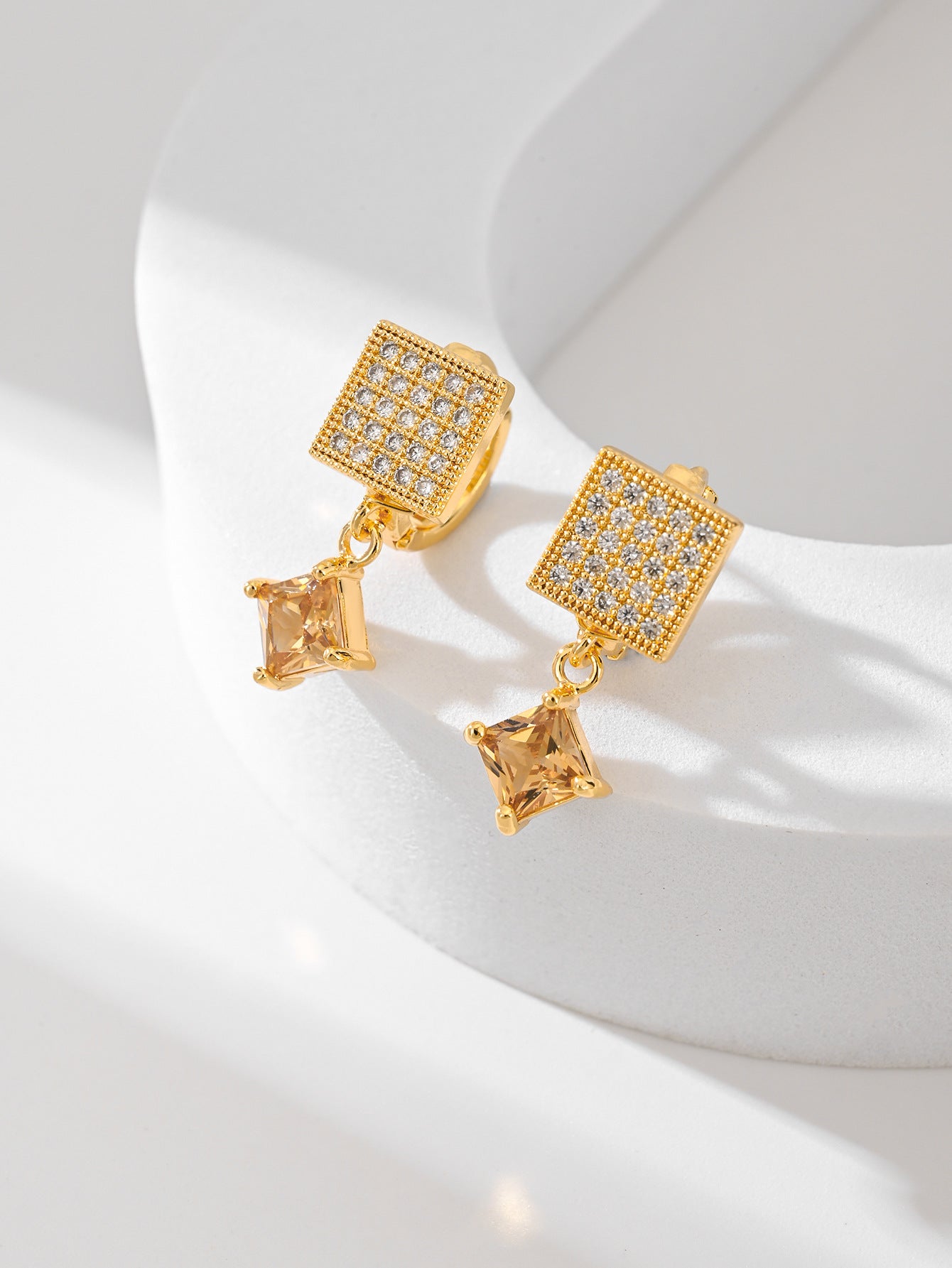 Square Fashion Earrings