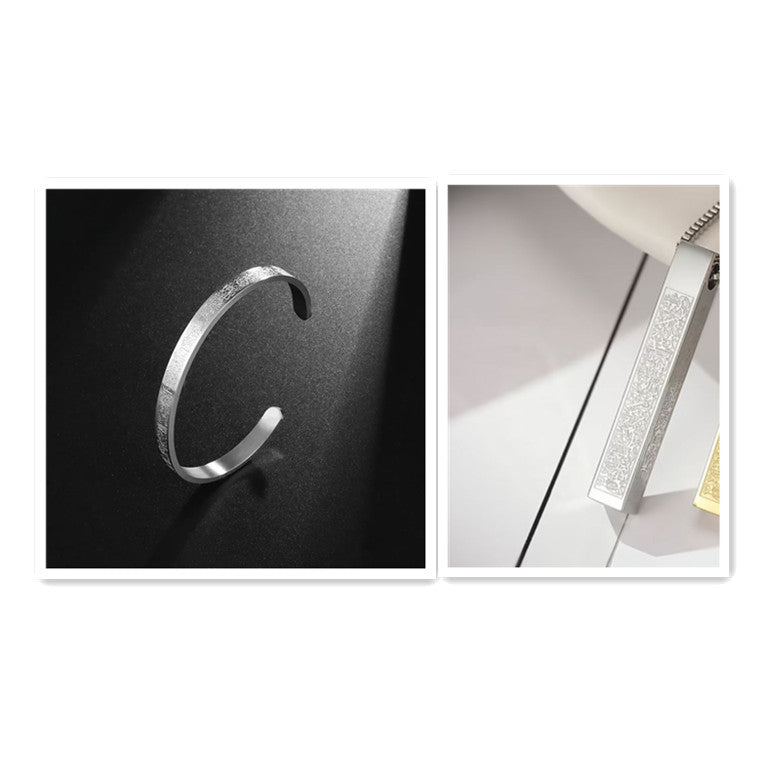 Disc Necklace Bracelet