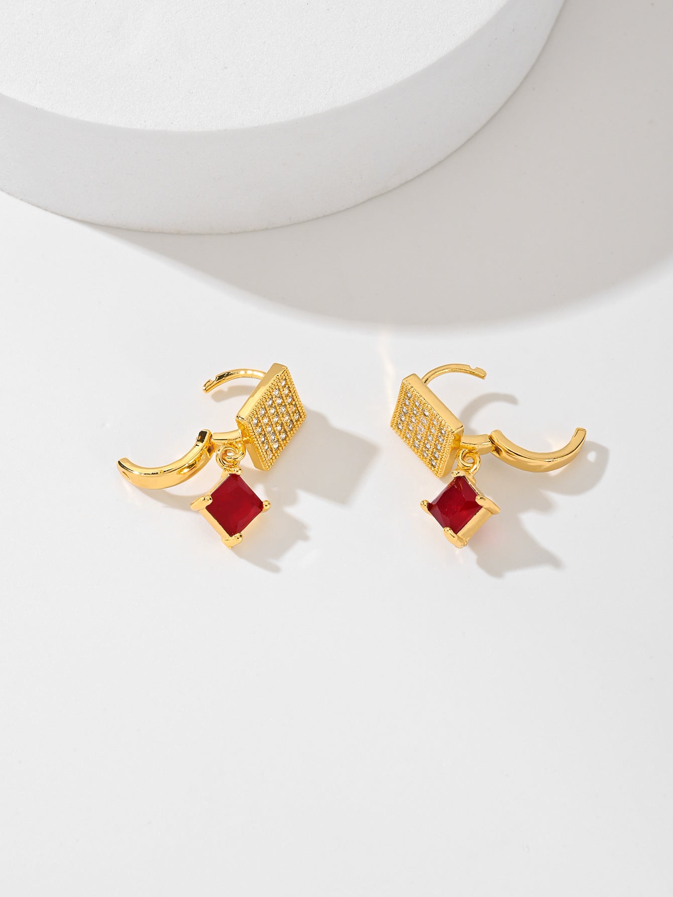 Square Fashion Earrings
