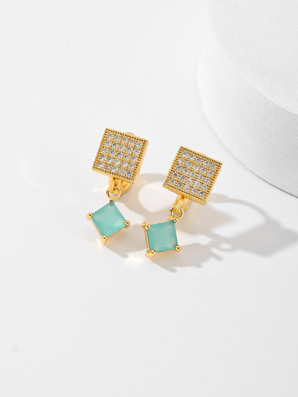 Square Fashion Earrings