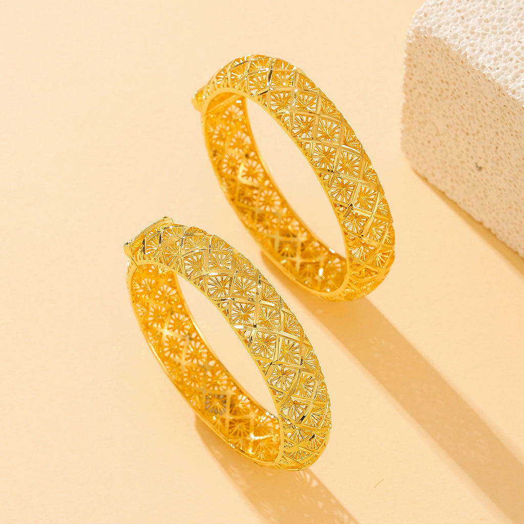 Royal Filigree Bangle 18k Gold