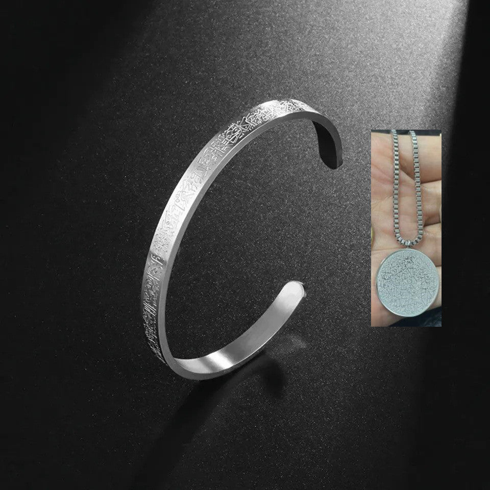 Disc Necklace Bracelet