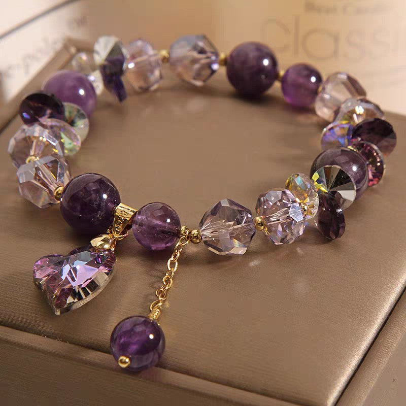 Purple Heart  Bracelet