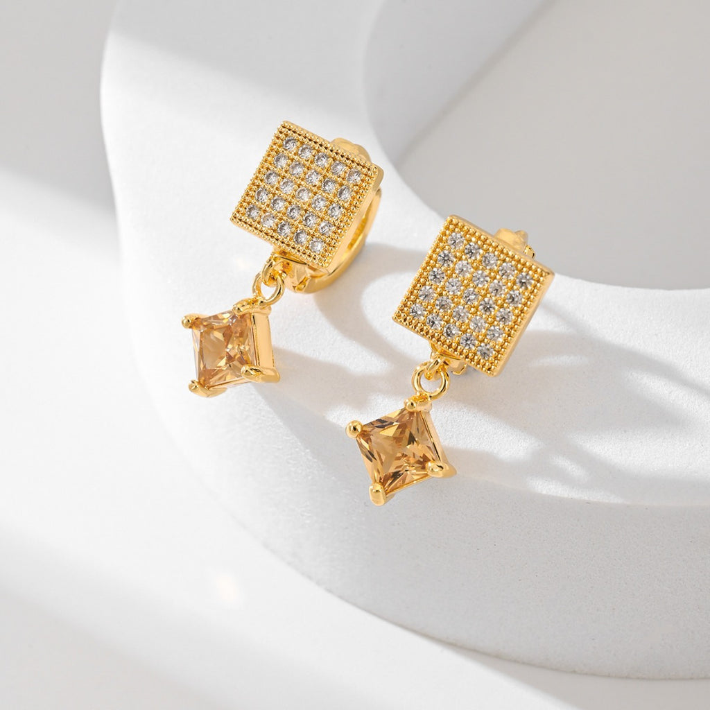 Square Fashion Earrings