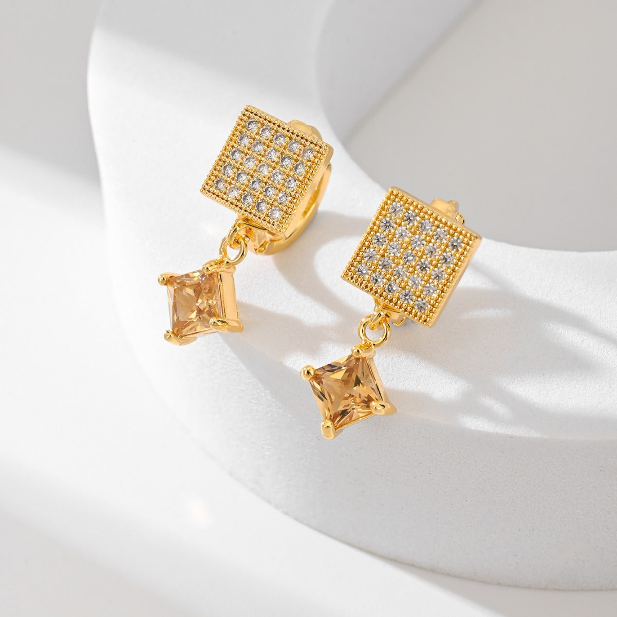 Square Fashion Earrings