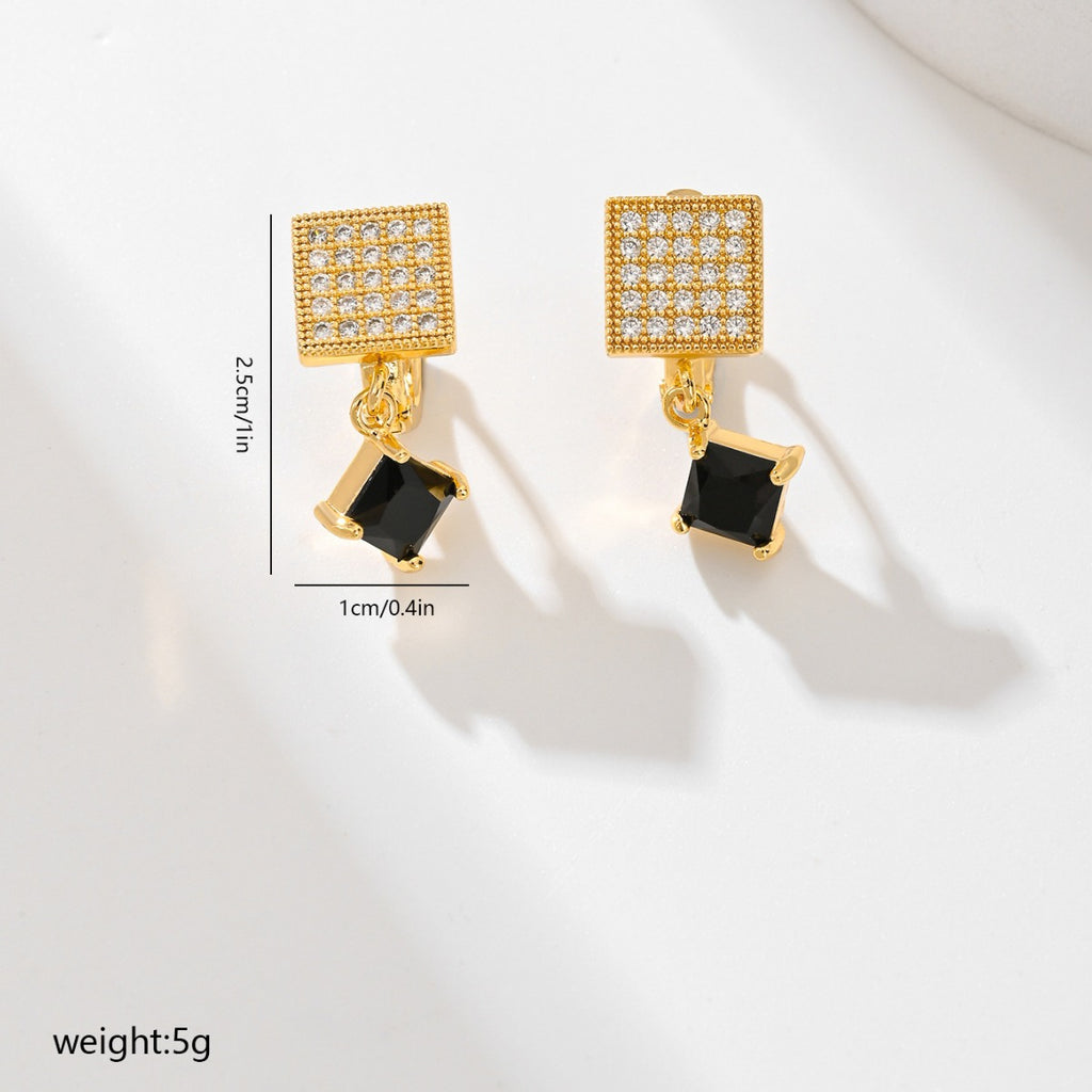 Square Fashion Earrings