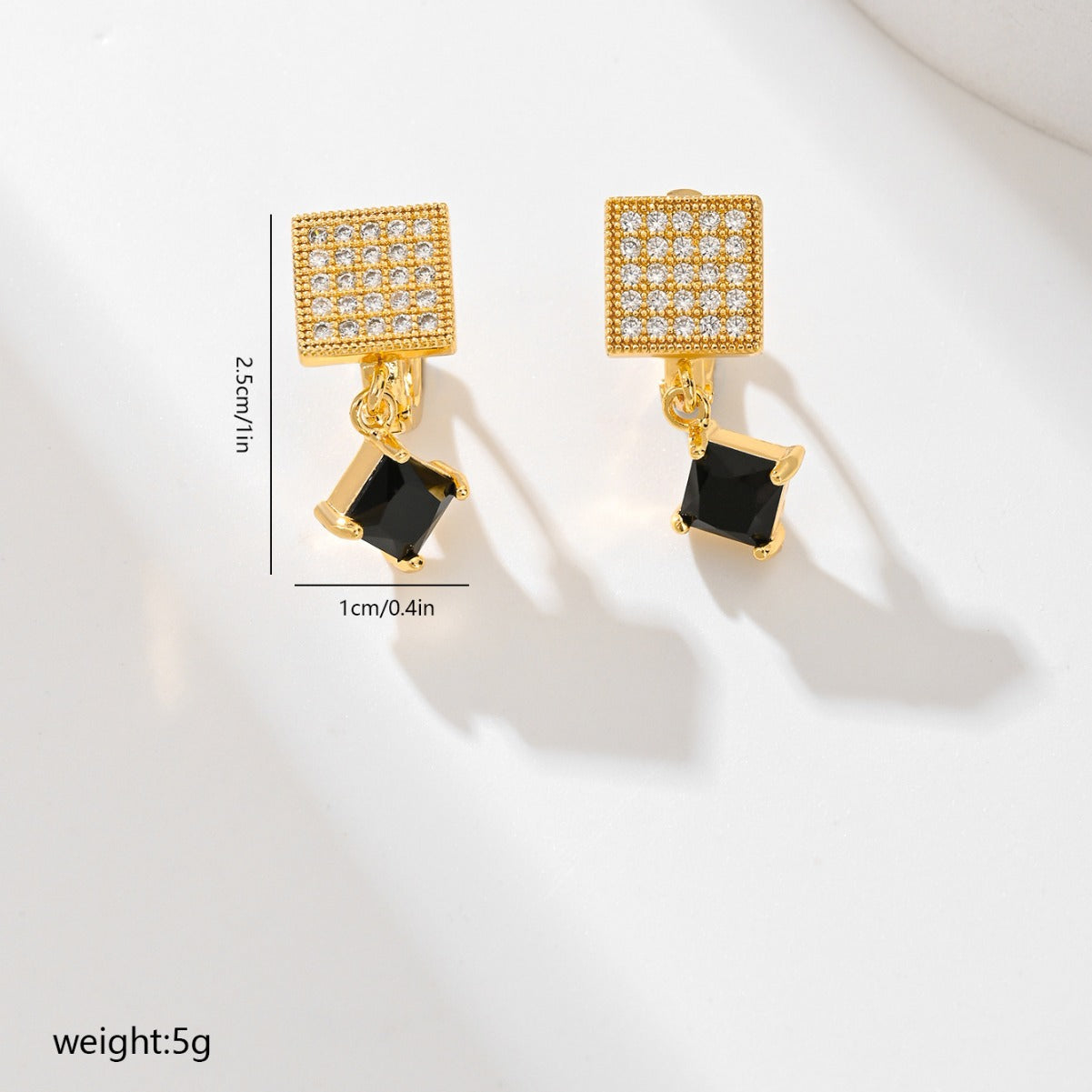 Square Fashion Earrings