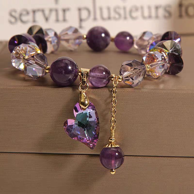 Purple Heart  Bracelet