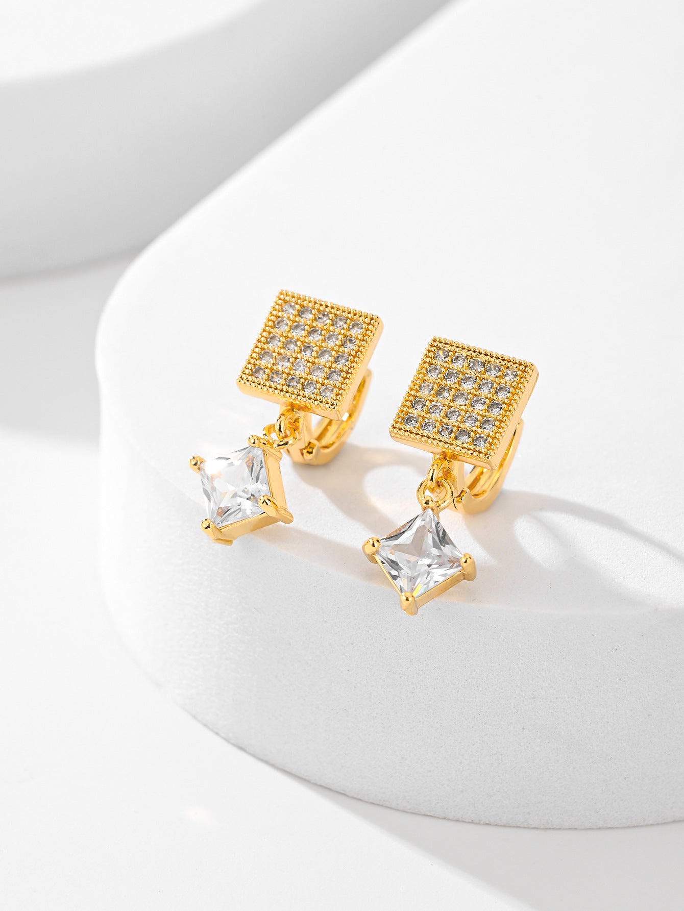 Square Fashion Earrings