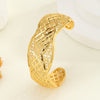 18K Gold  Woven Cuff