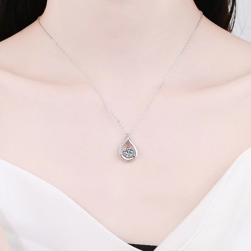 Drop Diamond Necklace